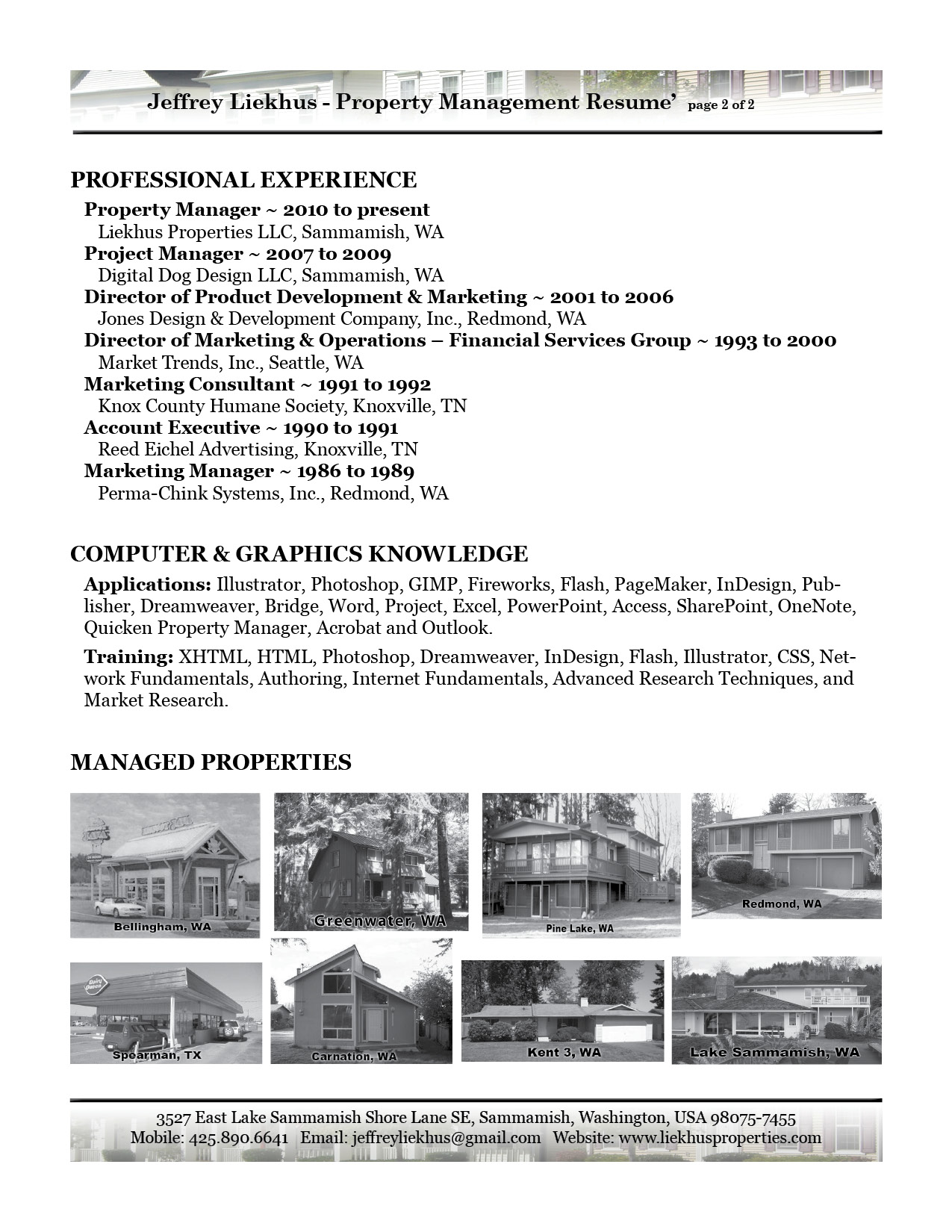Liekhus Resume pg 2